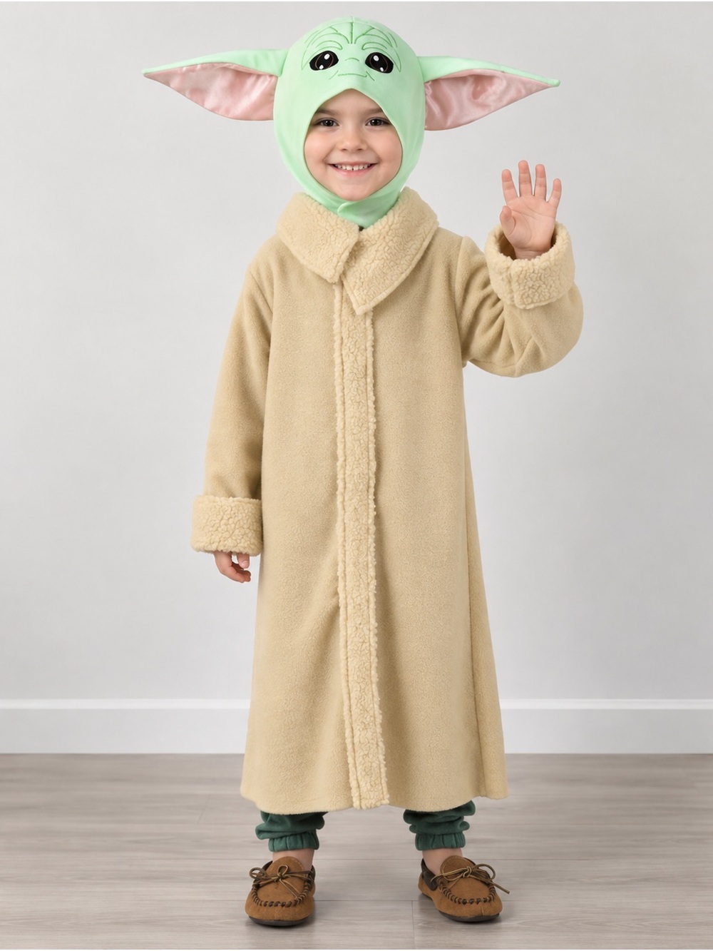 Star Wars Baby Yoda Tan Robe Costume Size: 3T-4T